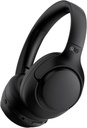 QCY H3 ANC Bluetooth hodetelefoner over øre, aktiv støy som kansellerer Bluetooth 5.4 Hodetelefoner med mikrofoner, Hi-Res Audio Sound, Multipoint-tilkobling, 60H Playback, Tilpasset EQ via app(svart)