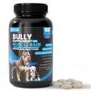 Kilab hund vekt gevinster – 60-talls muskelbygger hund Supplement - Muskelvekst Supplement for hunder, valper og voksne - Bully vekst formel med gurkemeie, glukosamin, grønn leppede krusser