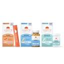 Uqora Complete Regimen med Flush, Forsvar og promoter - Urin Tract Support med D-Mannose, Vitamin C, Grønn Te Extract, Probiotika og mer - omfattende Bladder Helse Support* - 3-dels Bundle