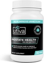 Utiva Prostata Helse - naturlig formel for sunn funksjon og urine flyt - Prostata Supplement for menn - Beta-Sitosterol og så Palmetto for menn - 30 Softgels