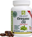 Oregano oljekapsler, organiske ingredienser - Super-styrke, dyrket i Spania, 90-ct flytende-fylde - organisk olje av Oregano kapsler med forbedret levering