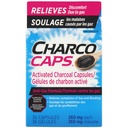 Anti-Gas – raskt aktivisert Charcoal-detoksifiserende formel, naturlig avledet, relief for gass, bloating og flatulens, 36 kapsler, 260 mg hver (pakke med 2)