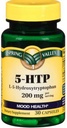 Spring Valley - 5-HTP 100 mg, 30 kapsler