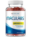 Øyevitaminer - AREDS 2 Basert formel - Øyevitamin med lutein & Zeaxanthin for Macular Health - Visjon Kosttilskudd for voksne - 120 Softgels Støtte og omsorg for øyne - laget i USA