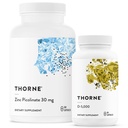 THORNE - Velvære Essentials - Sink & vitamin D3 Combo for immun- og beinstøtte - 60 til 180 Serveringer