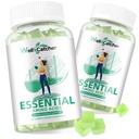EAA Gummies Essentielle Aminosyrer - 60 dagers forsyning alle 9 essensielle Aminos og alle grened-Chain Aminos (BCAA) sukkerfri med muskelgjenvinning energi støtte ikke GMO Grønn Apple Flavor