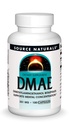 Kilde Naturals DMAE, Dimetylaminoetanol Bitartrat - støtter mental konsentrasjon*, 351 mg - 100 kapsler
