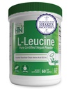 Helse Thru Nutrition Pure L-Leucine pulver 300g | Certified Vegan | Fermented | Non-GMO | Essential BCAA | 3rd Party testet | 5 gram per servering | (60 serveringer)