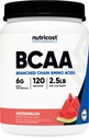 Nutricost BCAA Powder 2:1:1 (Watermelon, 120 Serveringer) - Glutenfri, Ikke-GMO, Vegetarisk