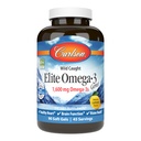 Carlson Labs Wild Fanget Elite Omega-3, 1600mg, Omega 3s, Soft Gels, 90 greve