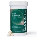 Mega-Strain 50 milliarder CFU Probiotika + Prebiotika 30 Caps Probiotika for kvinner og menn - opprettholde god Flora Probiotika & Digestive Helse - Ingen kjølemidler nødvendig Probiotika Lactobacillus Rhamnosus