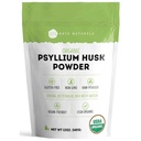 Kate Naturals Psyllium Husk pulver for baking, fiber og digestion. Psyllium frø pulver for hunder og katter (12oz, organisk, glutenfri, kjæledyr trygt)