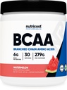 Nutricost BCAA pulver (vannmelon, 30 Services) - Optimal 2:1:1 Forhold