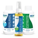 BEAM MINERALS Reisepakke | Electrolyte & Micronæringsstøtte On-The-Go | Micro-Boost, Electrolyze og Insta-Lyttes 2 fl Oz