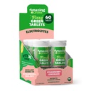 Amazing Grass Electrolyte Tabletter, Fizzy Greens Vannflekking Tablett med vitaminer, Hydrate Strawberry Lemonade, 10 Count (Pack of 6) (Packing May Vary)