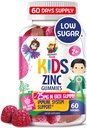 Sink Gummies for barn - Chewable Sink Gummy Supplement for barn Immun Support - Lav sukker naturlig antioksidant ikke-GMO vitamin Chewables for barn og tenåringer - 60 Gummies