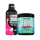 PROSUPPS L-karnitine 3000 stimulant gratis flytende bilder (31 serveringer, Dragon frukt) og Mr. Hyde Signature Series Pre-Workout Energi pulverisert drikk (30 serveringer, Blueberry Lemonade)