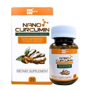 Nano Curcumin - 30 Kapsler - Nano Teknologi øker absorpsjon opp til 99,9 %, fremmer Digestive System, lindrer gastrisk og bemerker huden