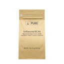 Ren opprinnelige ingredienser Uslavored Instantized BCAA (1lb) pulver, grened kjede essensielle aminosyrer, Supplement