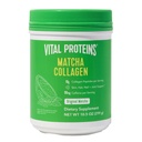Vital Proteiner Matcha Collagen Peptider pulver Supplement, Matcha Grønn Te pulver, 10.5 oz, Original Flavored
