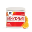 AdvoCare Rehydrate - Electrolyte Drink Mix - Inkluderer magnesium, natrium, kalium og kalsium - Antioksidant og aminosyre forsterket - støtter Hydration & Recovery - Orange, 12,7 oz