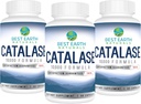 Beste Jord Naturals Catalase Supplement 10.000 med så Palmetto, Biotin, Fo-Ti, PABA - hår kosttilskudd for sterkt hår - 180 kapsler - Pakke med 3 (90-dagers forsyning)