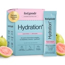 Feel Goods Hydration Hero, 1000mg Elektrolytter pulver, sukkerfri, magnesium, organisk kokosvann, L-teanin, vitamin C & B12, Non GMO, Keto, Vegan, Electrolyte Packets