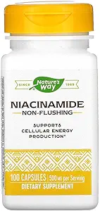 Naturens måte, Niacinamid, 500 mg, 100 kapsler