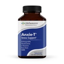 Anxie-T - Stress Relief Supplement - Støtter Mood & Mental Focus - Føl deg rolig og avslappet - Eases Tension & Nervøsitet - Ashwagandha, Kava Kava, GABA & L-Theanine - 120 Kapsler