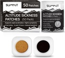 Summit Høyde Sykdomsforebygging Patches | Støtter hurtig høy høyde akklimasjon, øker oksygeninntaket, bekjemper høy høyde sykdomssymptomer | Pakke på 50