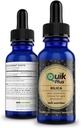 QuikPlus flytende Mineral Supplement for voksne – Vegansk, Glutenfri, Alle naturlige, høyt biotilgjengelige – 2 oz flaske (Silica)