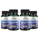 Swanson Apigenin-Bioflavonoid Supplement Naturlig prostata Support-Metabolisme & Nerve Helse Støtte-Kan støtte søvn og avslapping 90 Caps, 50 mg Hver 4 Pack