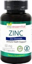 Sink 50mg, immunstøtte og antioksidant Supplement 100 kapsler - Glutenfri og ikke-GMO