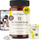 Fobulous Menopaus – Vegansk Menopause Formula med svart cohosh & B-Complex – Plantebaserte kapsler med oppskrifter og pilates program