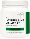 Type Zero Clean L-Citrulline Malate 2:1 Powder Drink blanding (500g, Unflavored) (83 Services) - Keto Vennlig, Glutenfri, Ikke-GMO