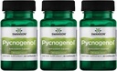 Swanson Pycnogenol 100 Milligrams 30 Kapsler 3 Pack