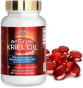 Antarctic krill olje kosttilskudd (500 mg, 60 Softgels)