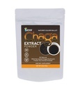 Sayan Chaga Mushroom Extract Powder (4oz) – Freeze tørket sibirsk vilde høstet - organisk antioksidant te for immun- og digestionsstøtte - Fokus, energi, klarhet, velvære - Ingen additiver