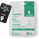 Acetylkolin Supplement | 99% Alpha GPC Kapsler (60) | 1-a-dag | Minne, fokuskonsentrasjon Nootropic Brain Supplement | Acetylkolin Precursor | Alpha GPC pulver i Kapsel | Lab-testet