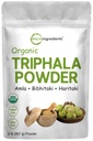 Mikroingredienser Økologisk Triphala pulver, 2 pund (Amla + Haritaki + Bibhitaki) | India opprinnelse, Herbal Adaptogen Supplement, støtter Colon & Immune Health | Vegan, Ingen GMOS