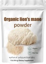 Organic Lion's Mane Mushroom Powder- Lions Mane Mushroom Supplement Ekstrakt pulver