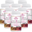 1500mg Liposomal Active Hexose Correlaterte Supplement, 960 Myke Gels Beta-Glucans med naturlig Mushroom Extract, Immunsystem, Leverfunksjon, opprettholde T-Cell & Killer Cell Aktivitet