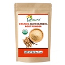 Grenera Organic Ashwagandha pulver 2.2 lbs (35.2 Ounce) (Withania somnifera) - Økologisk, vegansk, Kosher-sertifisert