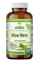 Herbal hemmeligheter Aloe Vera 25 Mg Konsentrum 200:1 | 5000 Mg Ekvivalente | 120 Softgels | Ikke-GMO | Glutenfri | laget i USA