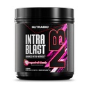 NutraBio Intra Blast Bcaa pulver Aminosyre Supplement, Electrolyte & Hydration blanding, Intra, Pre Workout & Muscle Recovery, 20g Eaa Aminosyrer pulver, 5g Glutamin- Dragonfrukt Candy, 30 Servering
