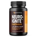 NeuroIGNITE Brain Supplements for hukommelse og fokus - 60 greve - Nootropics Brain Support Supplement med St. John's Wort, Ginkgo Biloba, Bacopa, Fosfatidylserine - Ikke-GMO kapsler, 2-måneders Supply