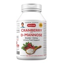 ANDREW LESSMAN Cranberry med D-Mannose - 60 kapsler - støtter Bladder, nyre- og urinveistrakt helse. Høy styrke Standardisert Cranberry Koncentrate og D-Mannose. Lett å svelge kapsler