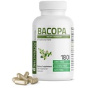 Bronson Bacopa støtter sunn hjernefunksjon og mental ytelse, tradisjonell urt, ikke-GMO, 180 vegetariske kapsler