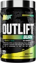 Nutrex Outlift Burn Pre-Workout Supplement for energi, fokus og utholdenhet ® Metabolyte, L-Citrulline, Beta-Alanine & Koffein ® Thermogenic Formula for ytelse (22 serveringer, Maui Twist)