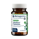 Metagenika UltraFlora Triplebiotic - Holdbar Digestive Supplement med Akkermansia for Gut Helse, Mikrobiom & Immune Support * - Inneholder Prebiotic, Probiotic & Postbiotic - 30 Kapsler